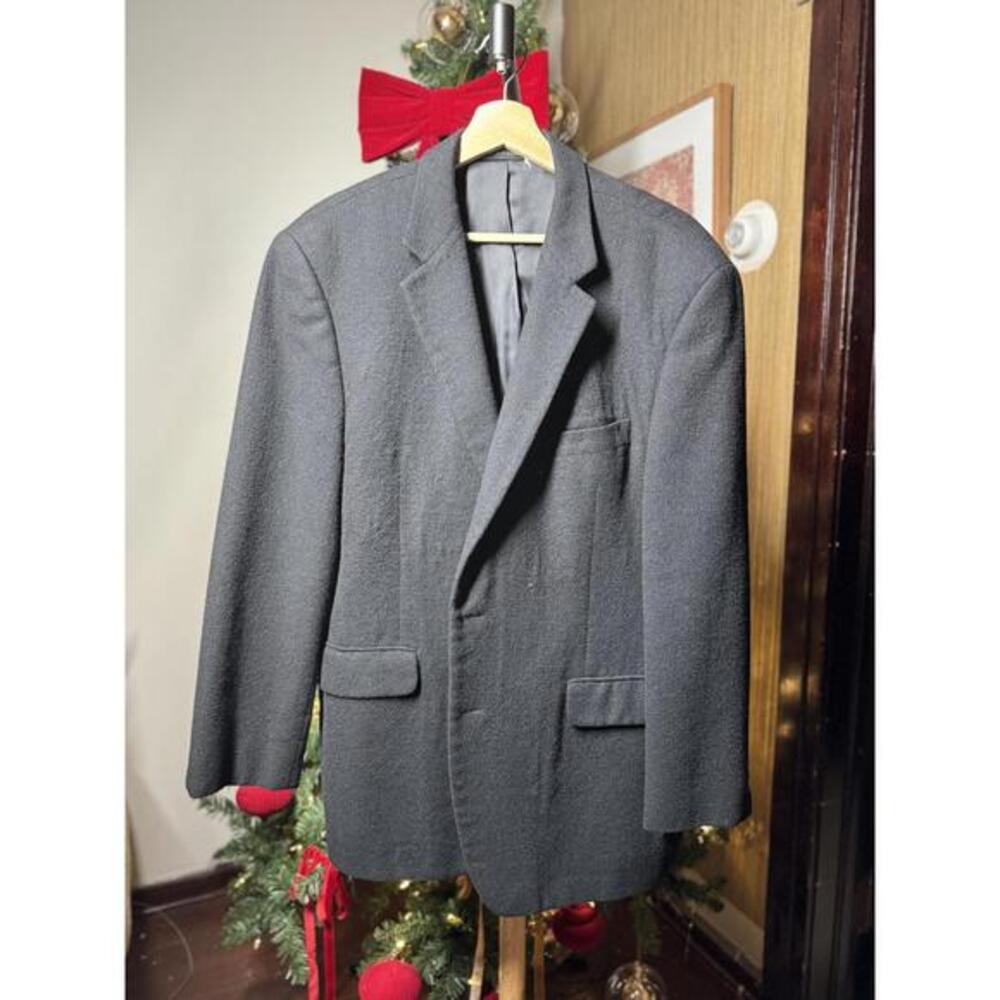 Chaps Men's Classic Gray Sport Coat Blazer